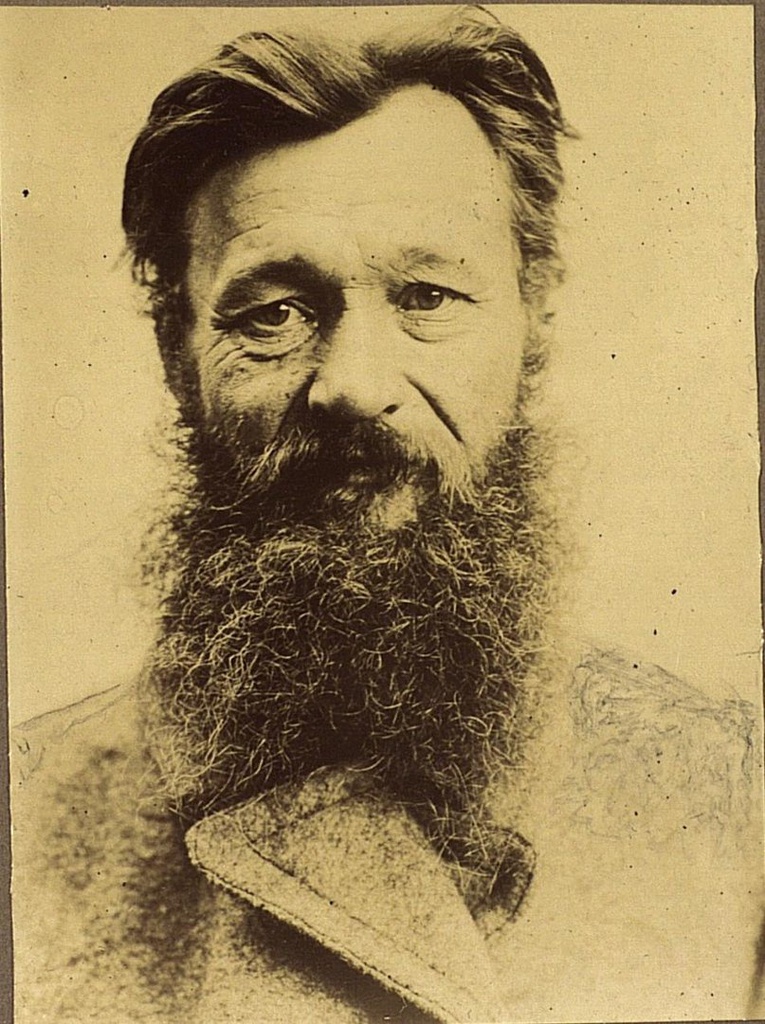 Портрет мужчины, 1900 - 1905, Привислинский край. Поляки.Выставка «В фотообъективе Кунсткамеры: антропологическая фотография» с этой фотографией.&nbsp;