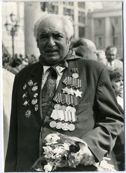 Фото "Адам Ловчий – ветеран войны", 9 мая 1981 - История России в ...