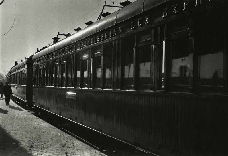 Поезд «Транссибирский экспресс», 1 января 1940 - 1 июня 1941. Выставка «История страны под стук колес» с этой фотографией.