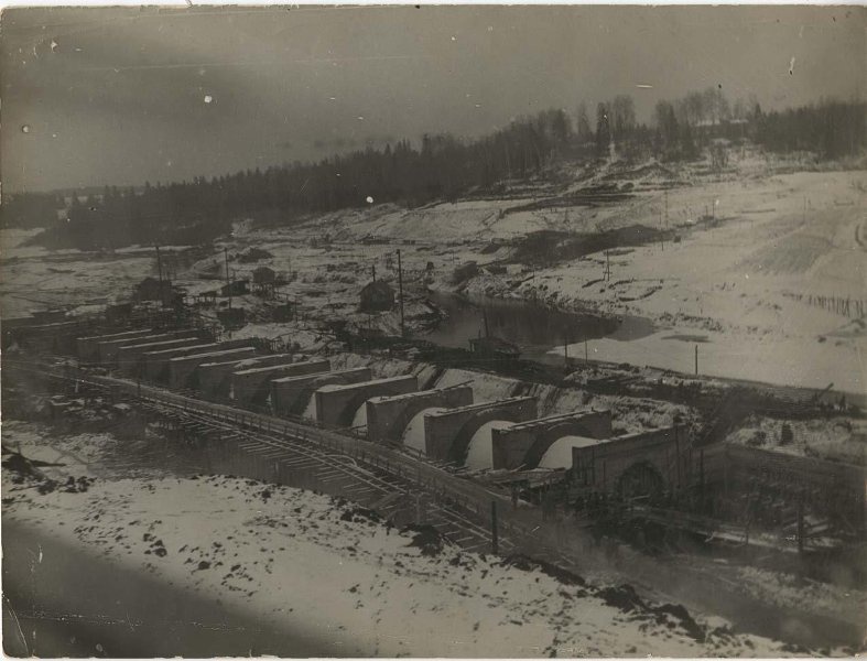 Фото \"Строительство Истринского водохранилища\", 1933 - 1934, Московская ...