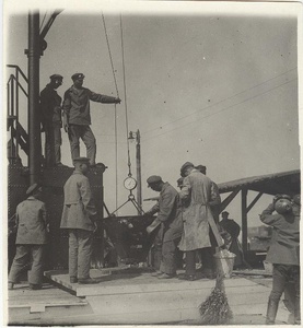 На металлургическом заводе, 1930-е