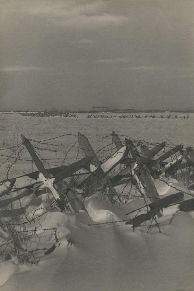 Фронт у Ленинграда. Виден Путиловский завод, 1943 год, Ленинградская обл.