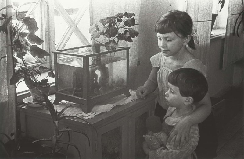В детском доме, 1941 год. Выставка «Свидетели повседневности» с этой фотографией.