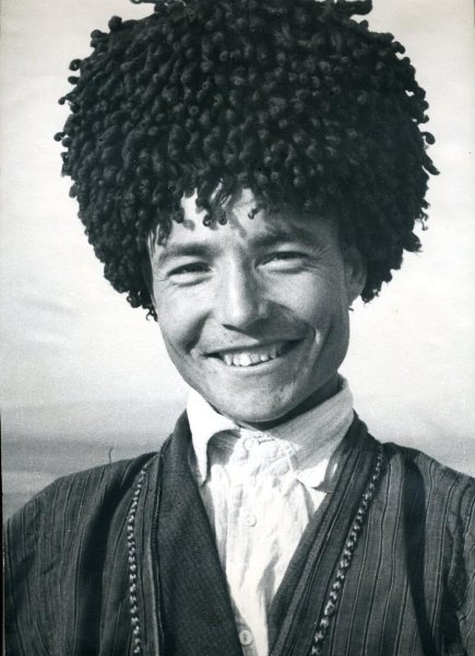 Старший чабан колхоза, 1970-е, Туркменская ССР. Выставка «Советская несоветская Туркмения» с этой фотографией.