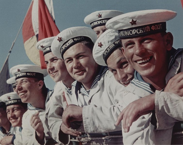 Моряки Черноморского флота, 1960-е. Выставки&nbsp;«Моряки Черноморского флота»&nbsp;и «Моряки» с этой фотографией. 