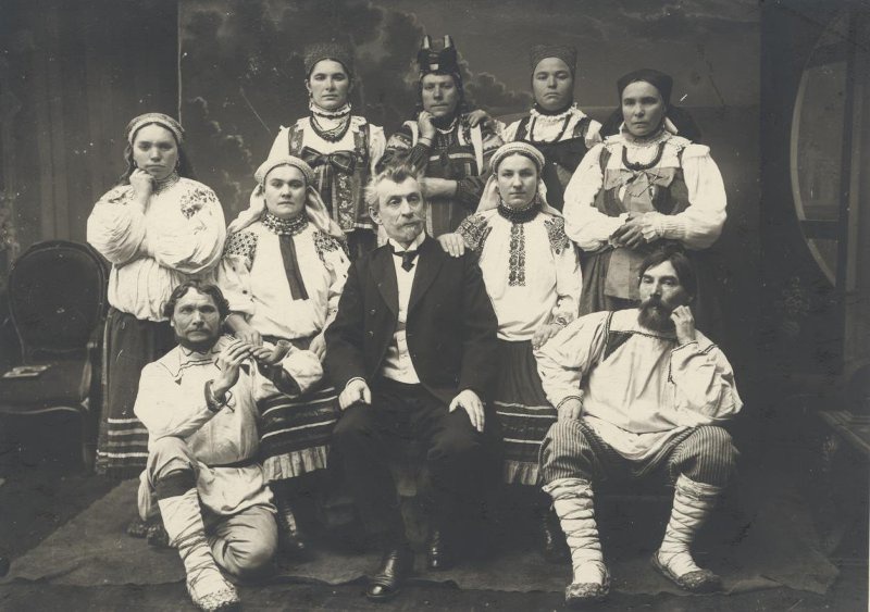 Народный хор Митрофана Ефимовича Пятницкого, 1914 - 1917