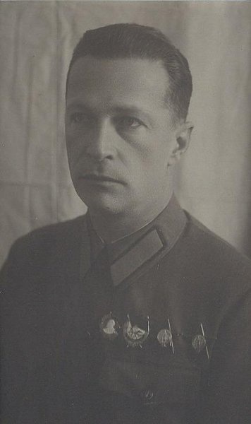 Полярный летчик Михаил Громов, 1934 - 1937. Видеовыставка «Михаил Громов» с этой фотографией.&nbsp;