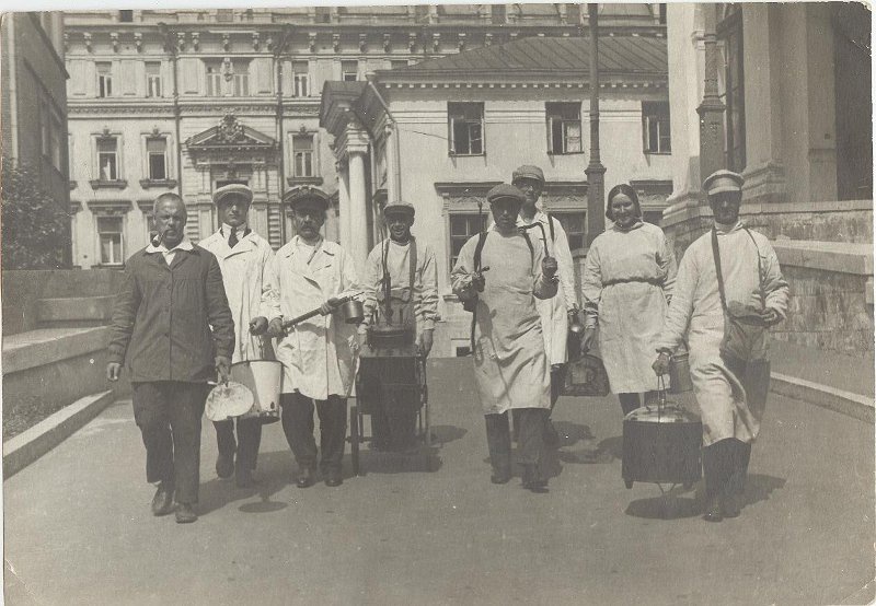 Санитары, 1932 год, г. Москва