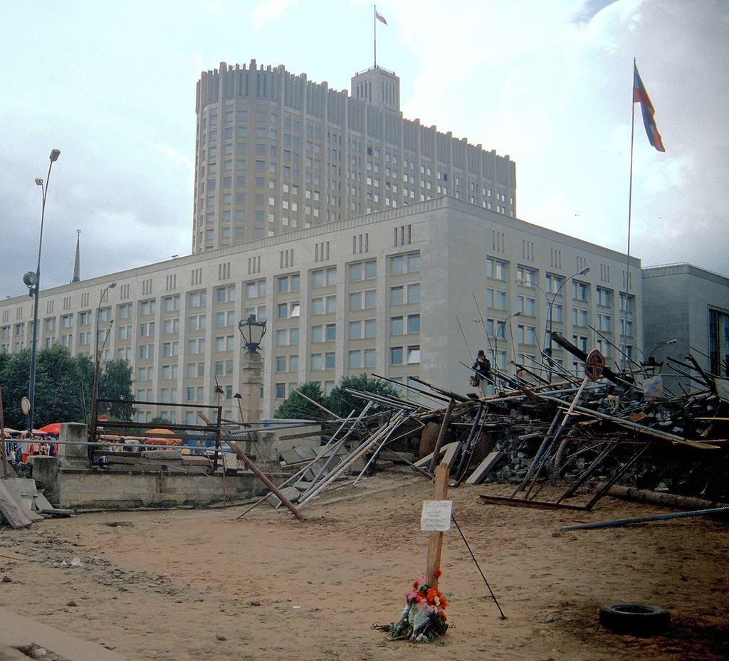 баррикады у белого дома 1991 (100) фото