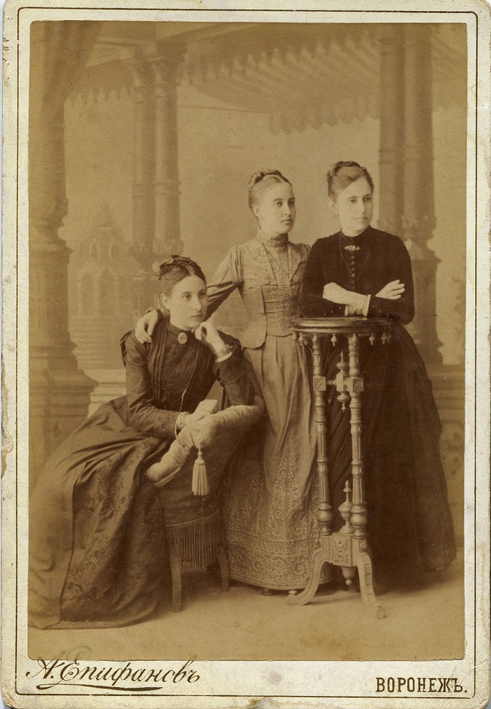 Мещанки города Воронежа, 1887 - 1890, г. Воронеж. 