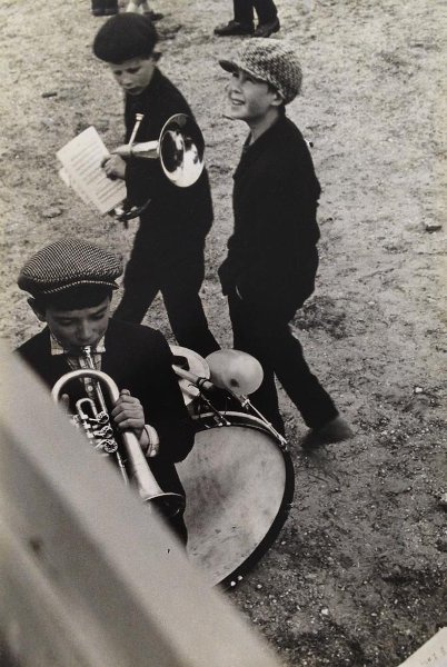 Юные музыканты, 1968 год, Марийская АССР, пос. Суслонгер. Выставка «Музыкальный момент» с этой фотографией.