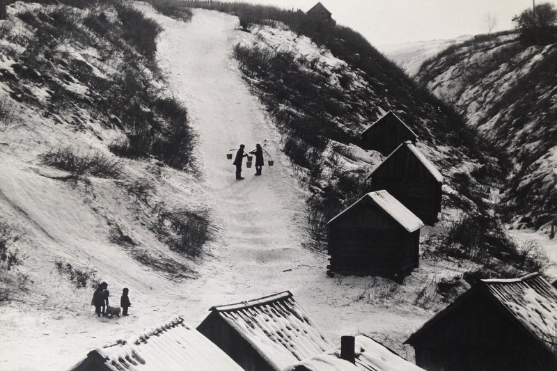 Зима, 1974 год, Ульяновская обл., с. Заречное