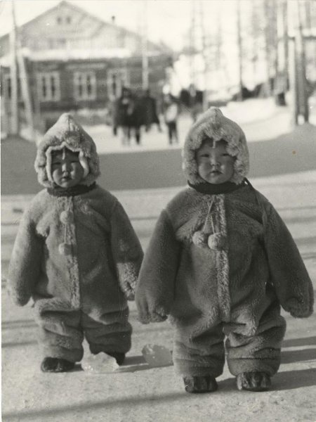 Без названия, 1960-е. Выставки&nbsp;«Нам не страшны мороз и вьюга», «На морозе» с этой фотографией.