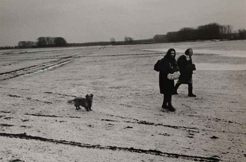 Пейзаж и люди, 1979 год, Ульяновская обл.. Выставка «Ульяновский "соцкретинизм" Валерия Щеколдина» с этой фотографией.