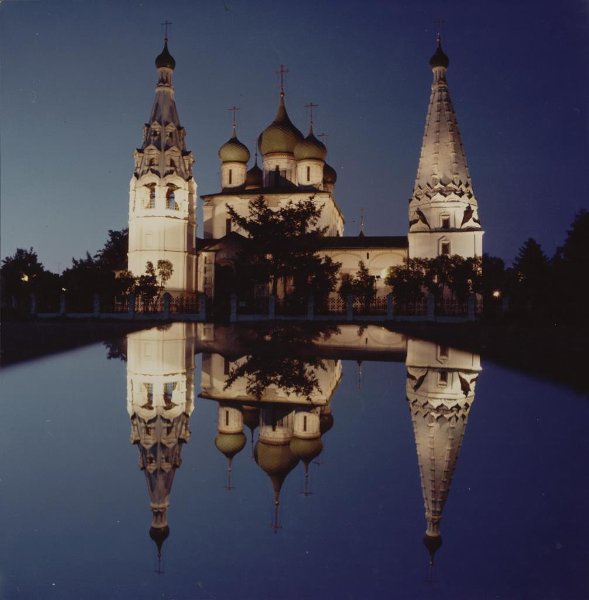 Церковь Ильи Пророка, 1980-е, г. Ярославль. Церковь Ильи Пророка. Даты строительства – 1647–1650 годы.