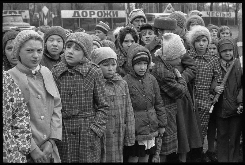 На митинге «Пионерская плавка», 22 мая 1983, г. Новокузнецк