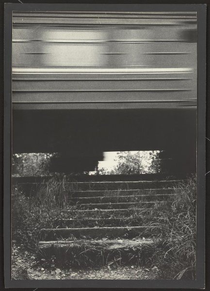 Электричка, 1980 год. Выставка «Фотография как…» с этой фотографией.