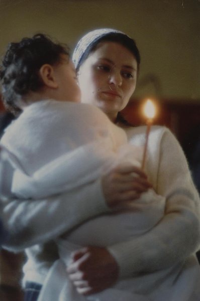 «Крестная мать», 1980 - 1999. Выставка «Свеча горела...» с этой фотографией.