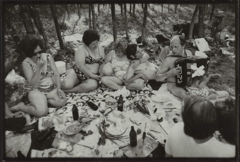 Пикник, май 1977. Выставка «10 лучших фотографий пикников» с этим снимком.