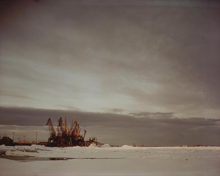Чукотка. Пристань, 1970-е, Магаданская обл., Чукотский НО