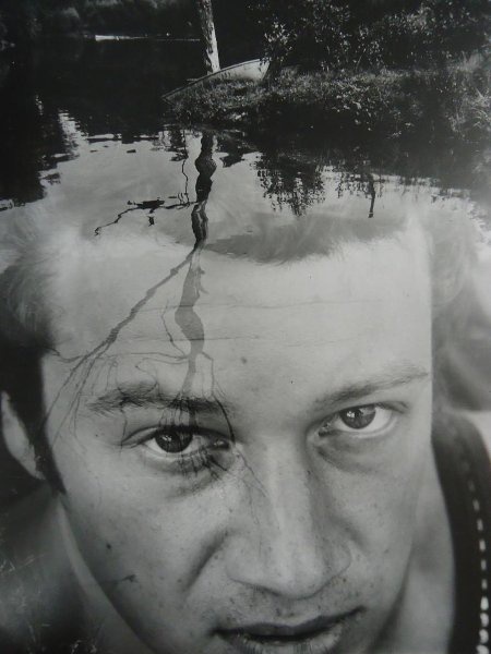 Поэт Алексей Парщиков, 1982 год. Выставка «"Сто строк…"» с этой фотографией.