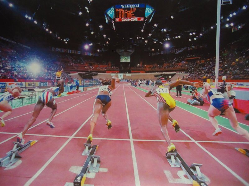 Бег. Из серии «Спорт», 1990 - 1997