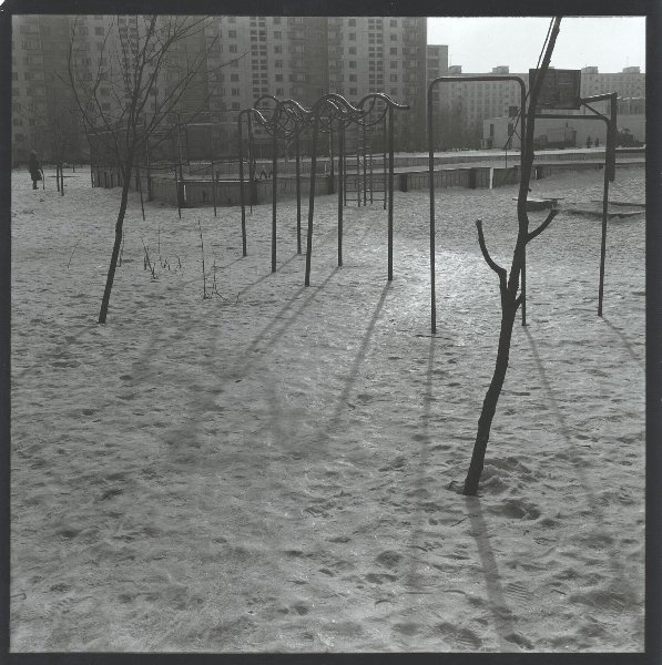 Детская площадка, 1983 год, г. Москва