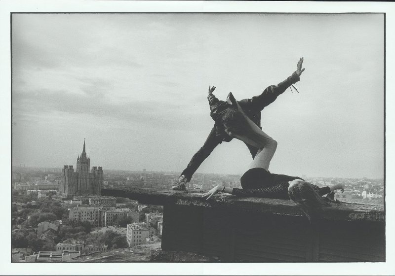 «Объяснение», 1995 год, г. Москва. Выставка&nbsp;«10 лучших фотографий Сергея Борисова» с этой фотографией.