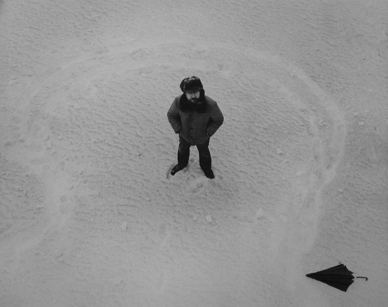 Владимир Наумец, 1984 год. Выставка «Зимние портреты» с этой фотографией.