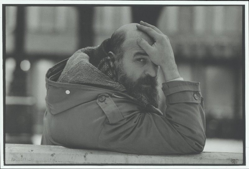 Алексей Петренко, 1992 год, г. Москва. Выставка «Москва 1990-х» с этим снимком.&nbsp;