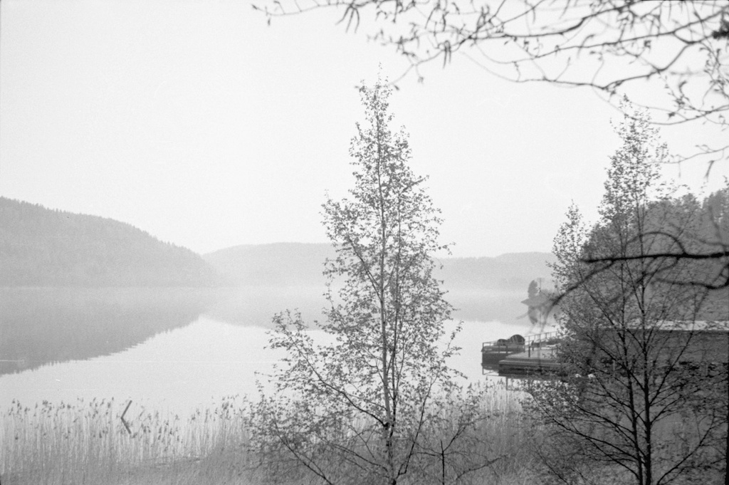 Фото "Берега залива в тумане", 10 мая 1980 - 10 июня 1980, Карельская ...