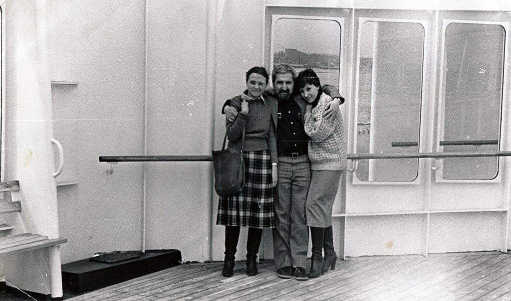 Дети Константина Симонова – Саня, Леша, Маша Симоновы, 1980-е