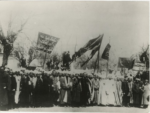 Демонстрация в Самарканде, март 1917, г. Самарканд