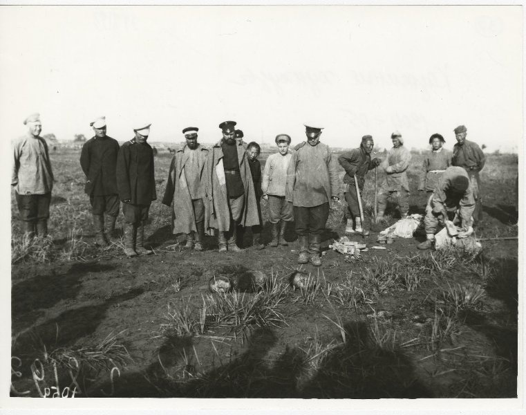 Русско-японская война. Казненные хунхузы, 1904 - 1905