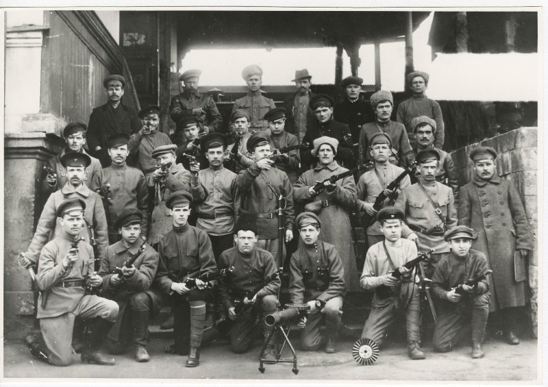 Отряд завода «Вулкан», сентябрь 1917, г. Петроград