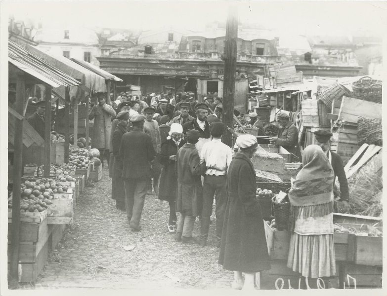 Апраксин двор, 1924 год, г. Ленинград