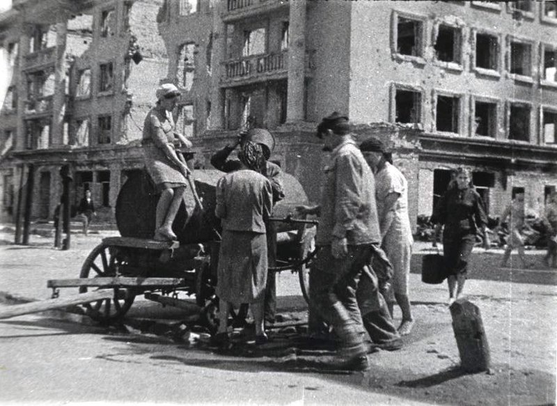 Водовозка, 1941 - 1945