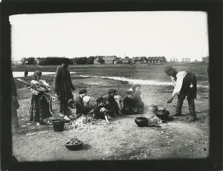Переселенцы, 1890-е, Нижегородская губ.. Выставка «Освобожденные крестьяне» с этой фотографией.