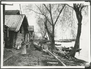 Общий вид Печерской слободы и рейда реки Волги, 1890-е, г. Нижний Новгород. Выставка «На просторах Волги» с этой фотографией.&nbsp;
