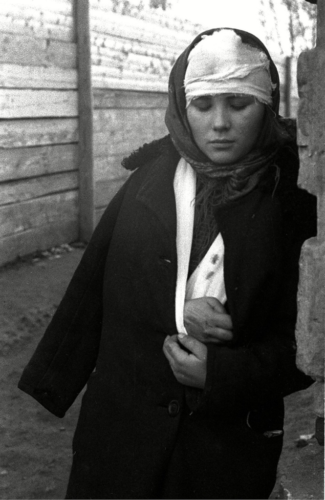 Медсестра. Военный госпиталь, 1942 год, Московская обл.. Выставка «Медсестры. Ради здоровья других» с этой фотографией.