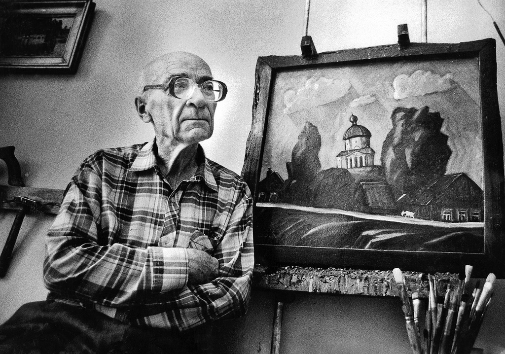 Художник Николай Черкасов, 1980 - 1999, г. Челябинск. Николай Черкасов – из плеяды старейших челябинских художников. Его графические и живописные работы находятся в фондах Челябинской и Магнитогорской картинных галерей, в частных собраниях.