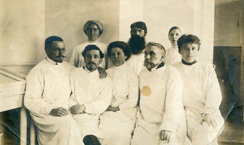 Работники Козьмодемьянской больницы, 15 января 1914 - 16 декабря 1915, г. Козьмодемьянск