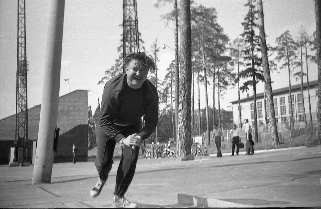 Участник спартакиады на стадионе «Зоркий», 1 мая 1970 - 31 августа 1972, г. Красногорск. Выставка «Красногорск» с этой фотографией.