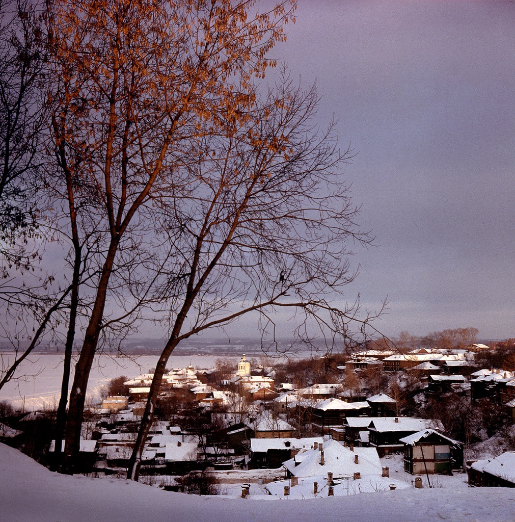 Федосеевская улица, 1989 год, Татарская АССР, г. Казань. 