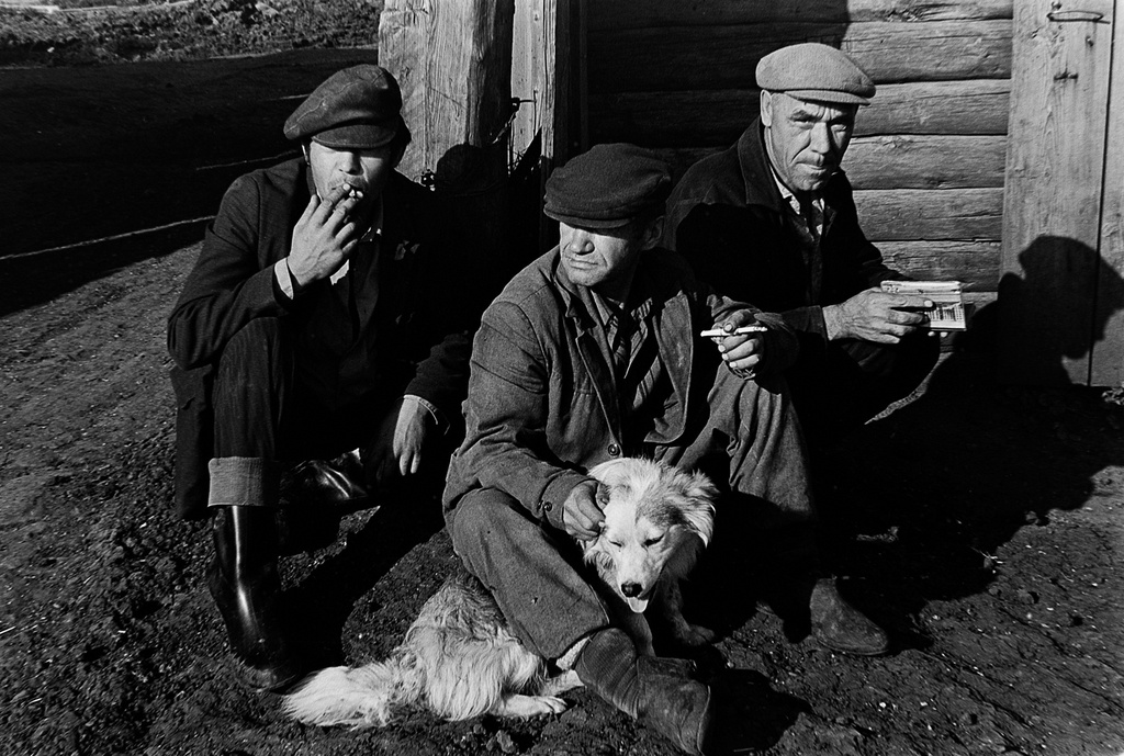 Колхозники, 1984 год, Татарская АССР, с. Поисево. 