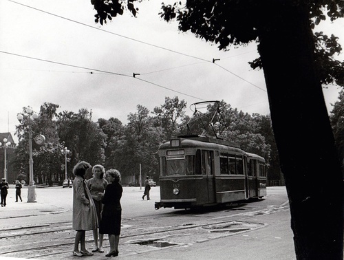 Театральная площадь, 1960 год, г. Калининград