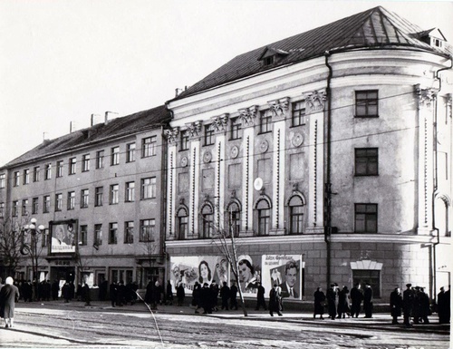 Кинотеатр «Заря» / «Новости дня», 1958 год, г. Калининград