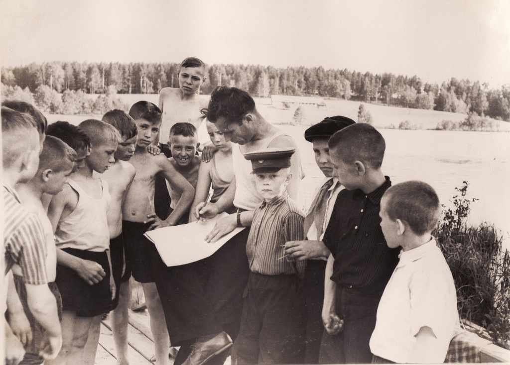 Фото "Пионерский лагерь отдыха", 1 июня 1950 - 31 августа 1960 ...