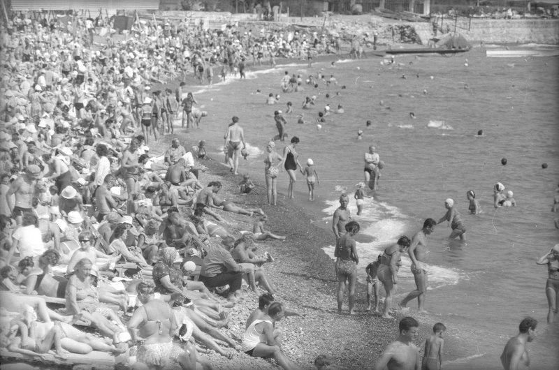 Алушта, сентябрь 1968, г. Алушта