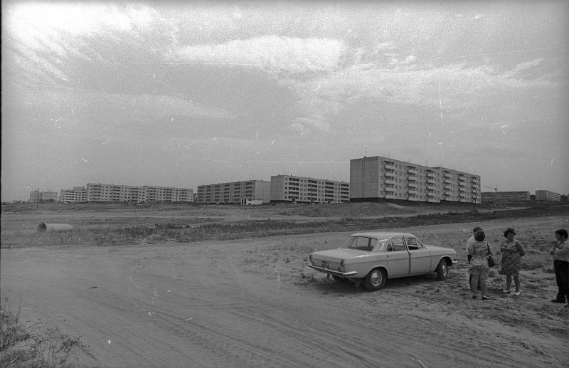 Фото "Проспект 9-й Пятилетки. Новый микрорайон", 1973 год, Чувашская ...